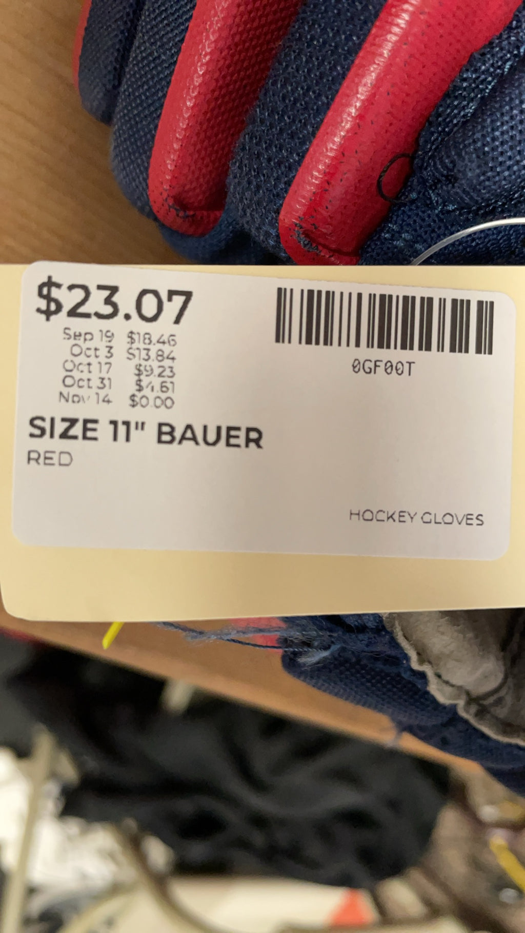 Bauer Supreme 170 11" Hockey Gloves