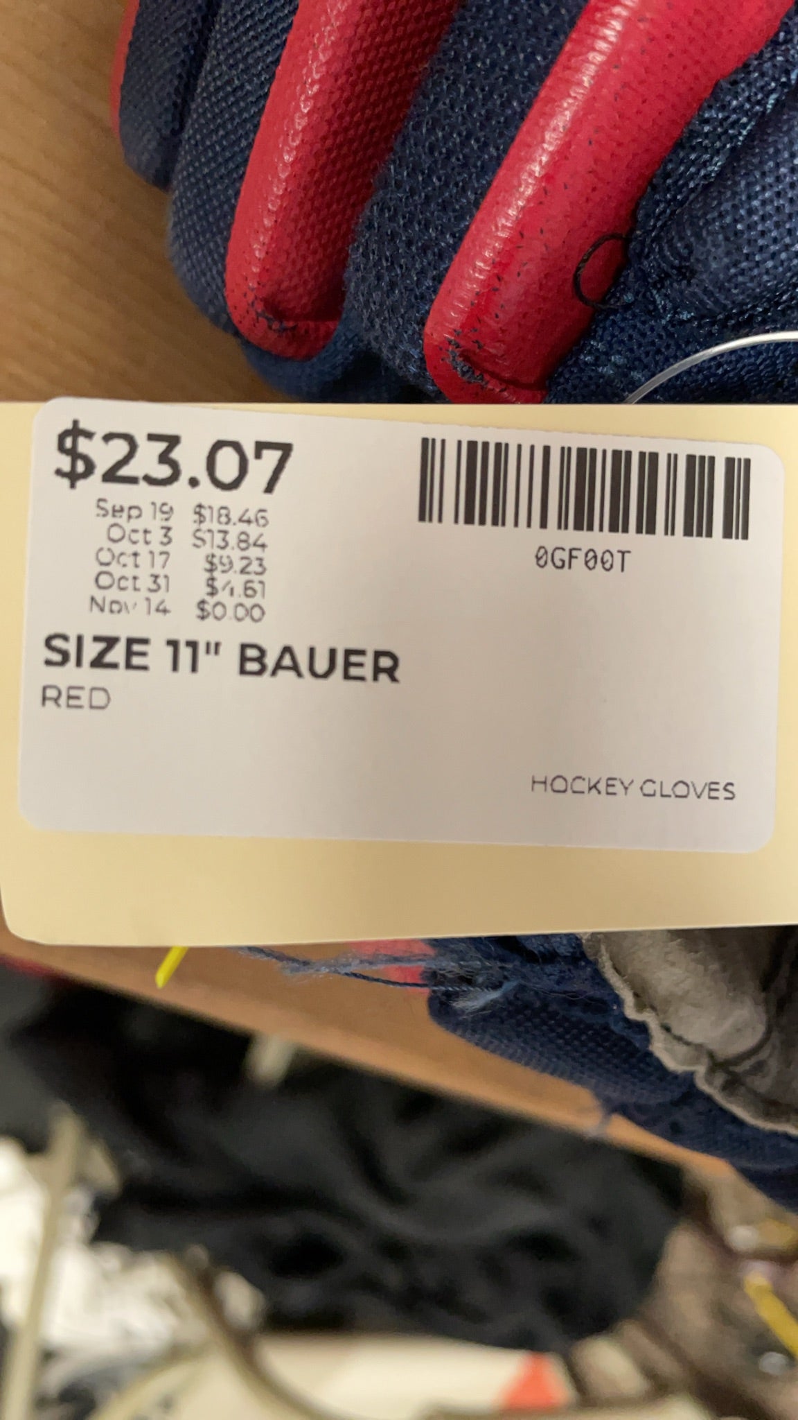 Bauer Supreme 170 11" Hockey Gloves