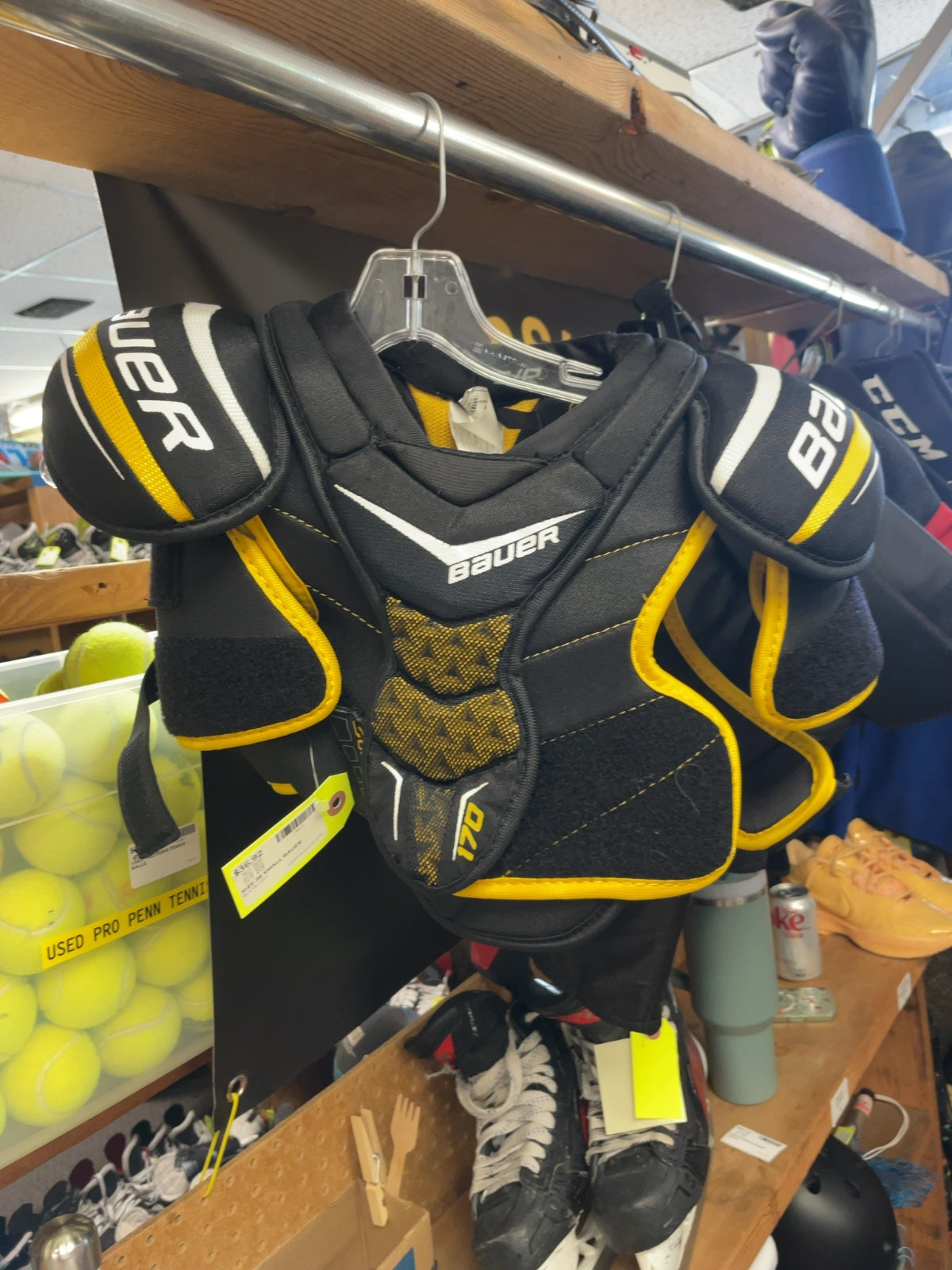 Bauer Supreme 170 JR Small Hockey Shoulder Pads