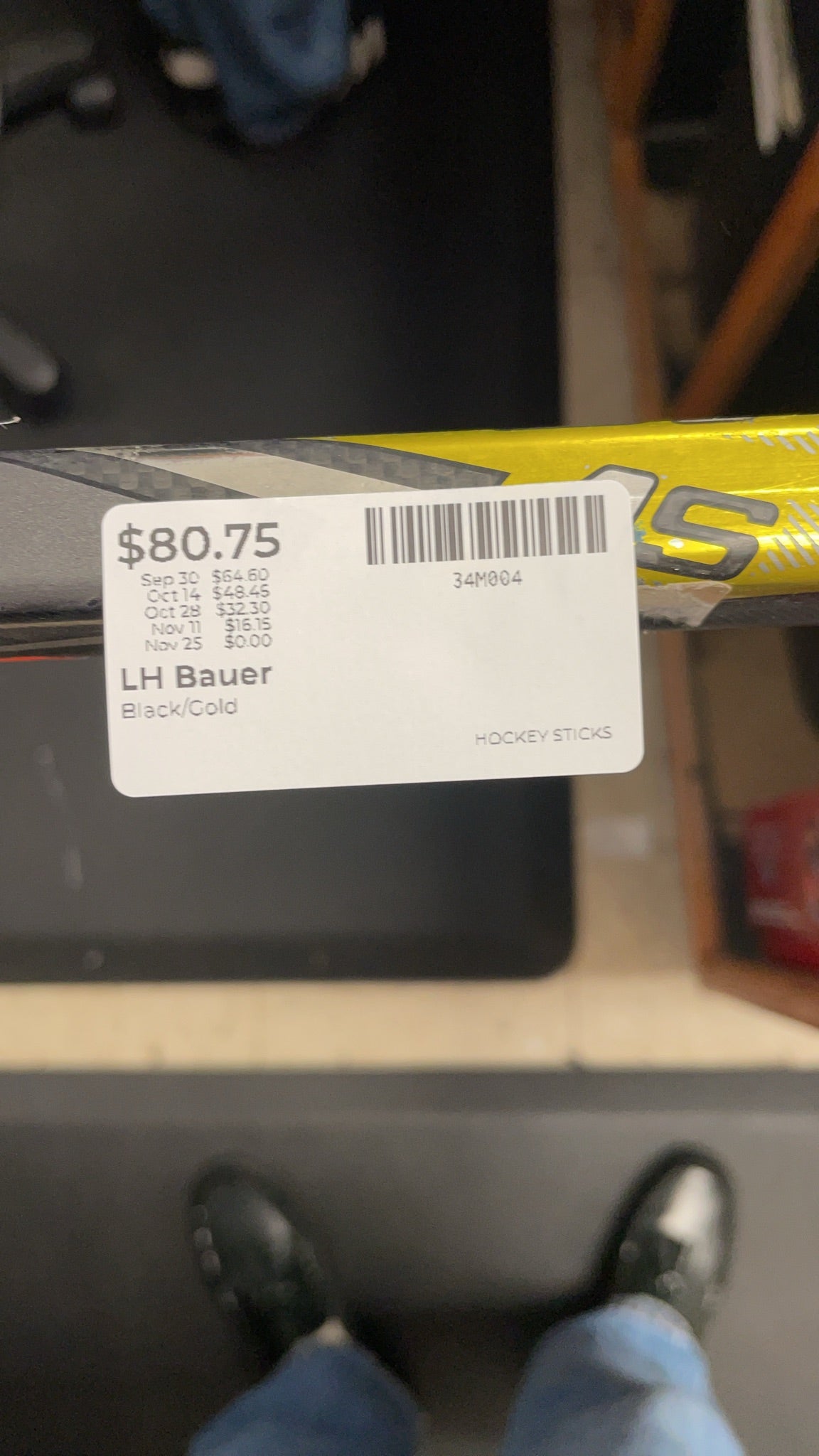 Bauer Supreme 1S 95 Flex LH Hockey Stick