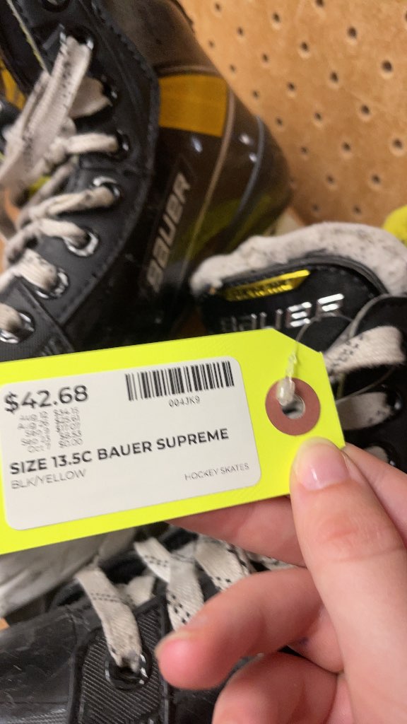 Bauer Supreme 3S Hockey Skates - Size 13.5C