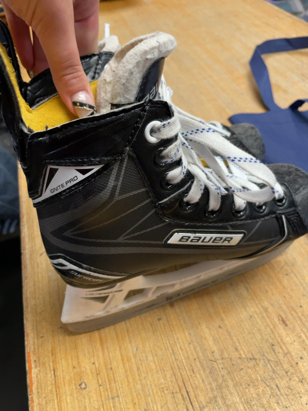 Bauer Supreme Ignite Pro Size 13C Hockey Skates