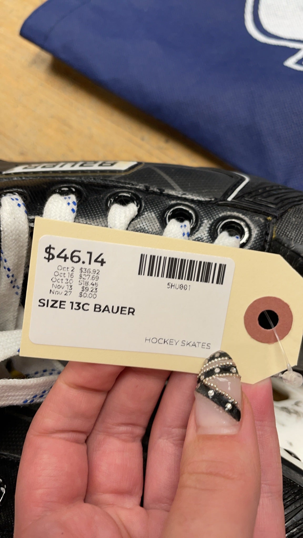 Bauer Supreme Ignite Pro Size 13C Hockey Skates
