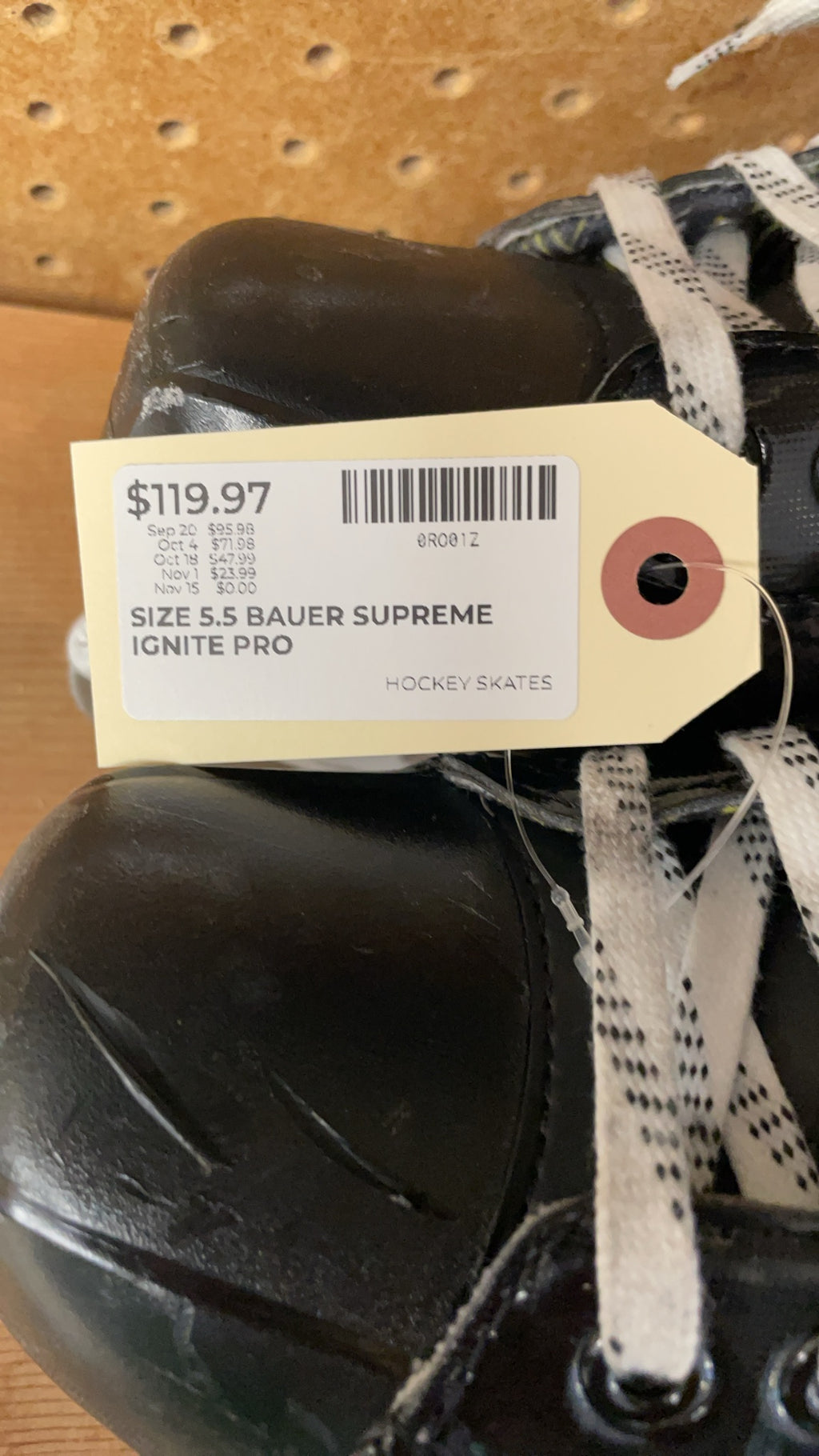 Bauer Supreme Ignite Pro Size 5.5 D Hockey Skates