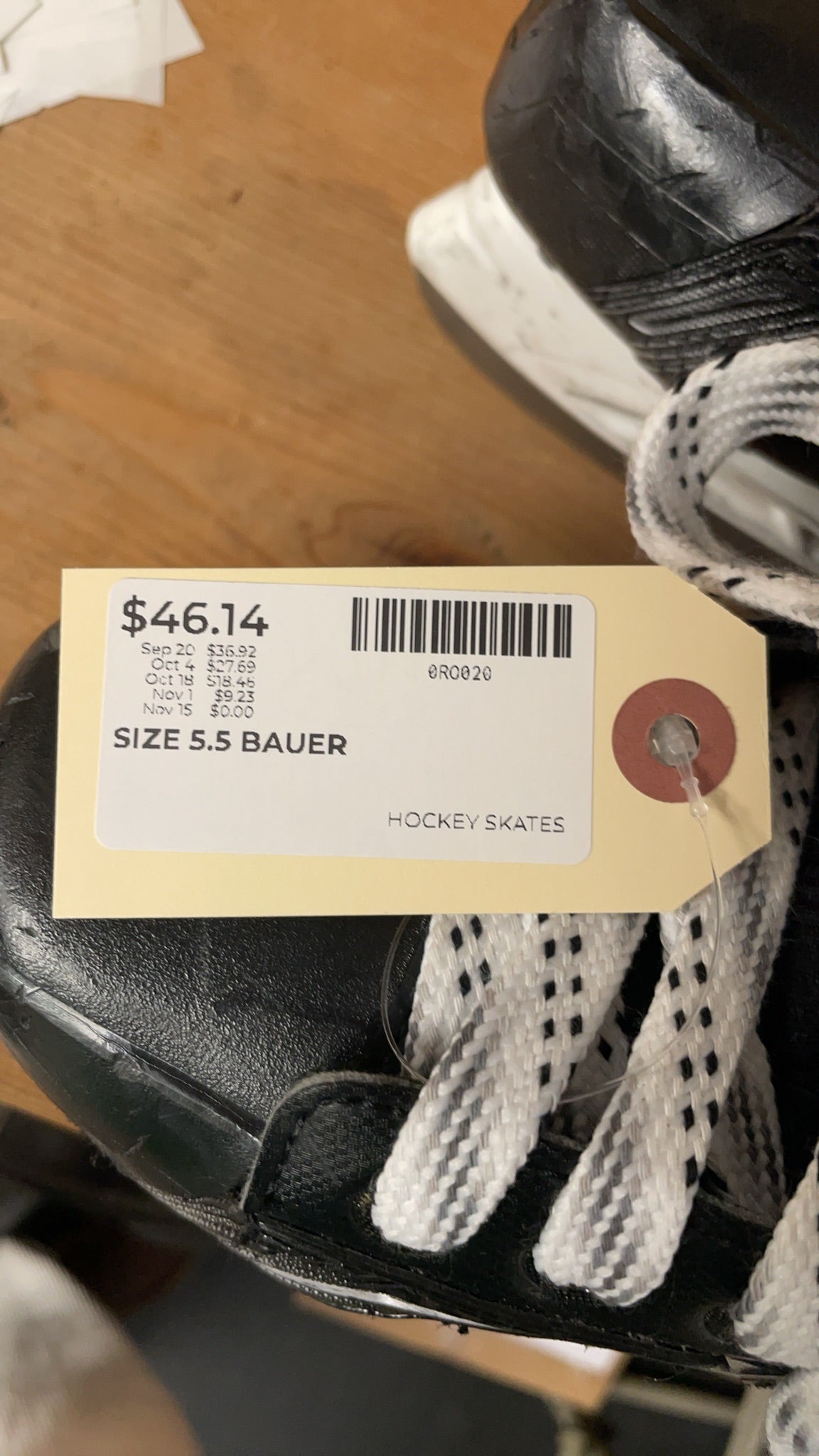 Bauer Supreme LTX Pro Size 5.5 Hockey Skates