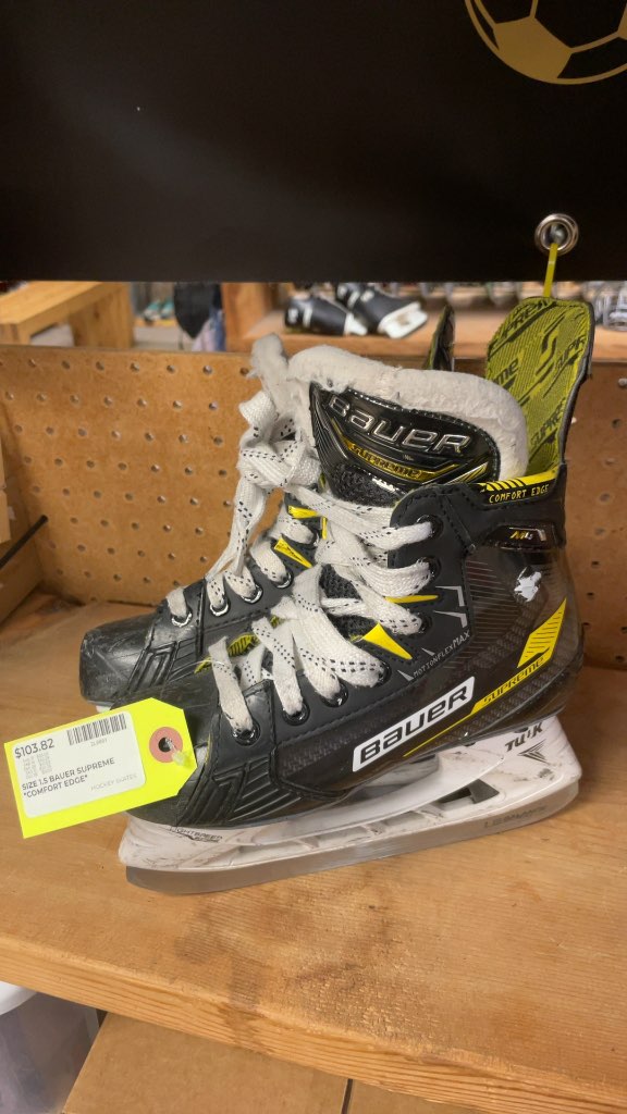 Bauer Supreme M4 Hockey Skates - Size 1.5