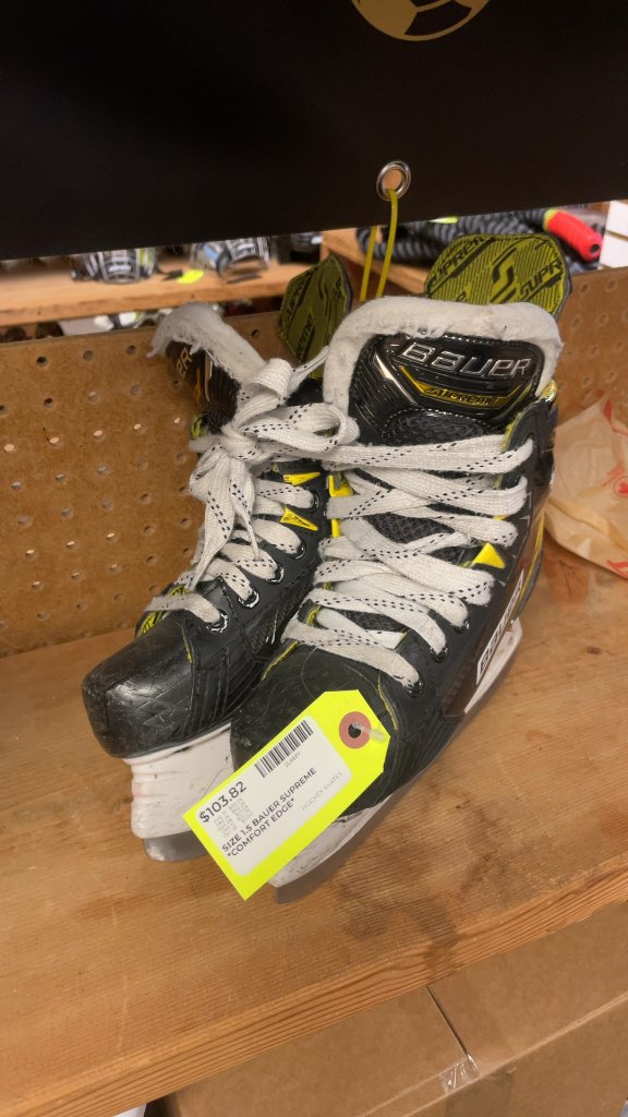 Bauer Supreme M4 Hockey Skates - Size 1.5