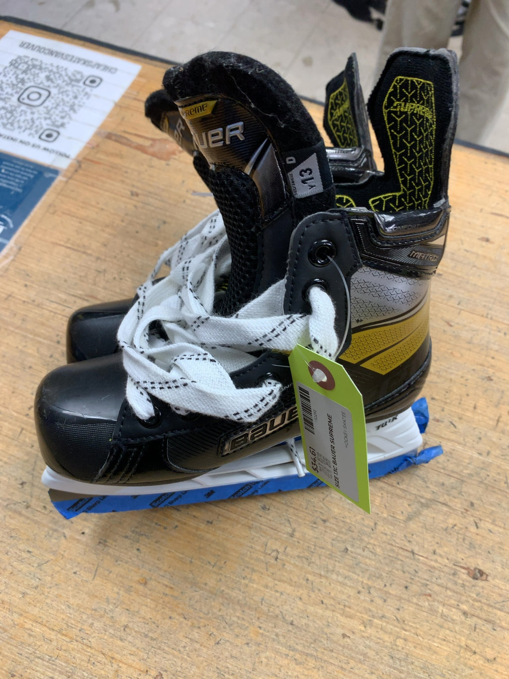 Bauer Supreme Matrix Y13 D Hockey Skates