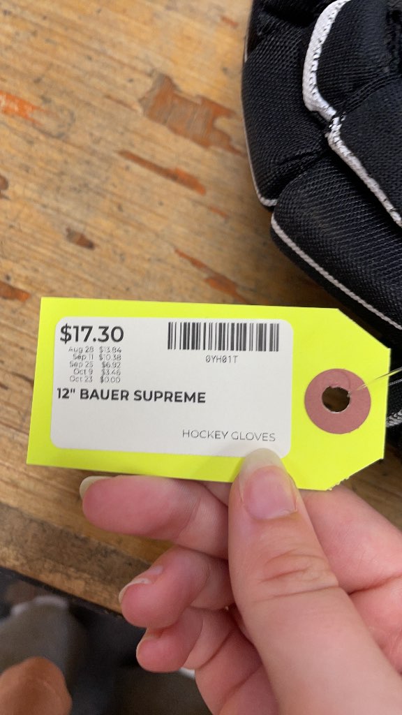 Bauer Supreme One 40 Hockey Gloves 12"