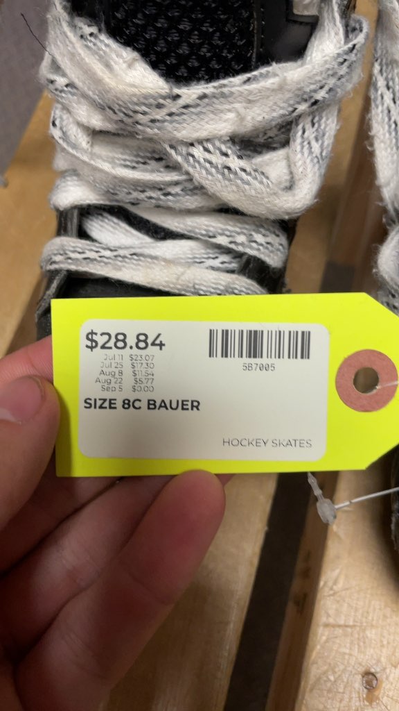 Bauer Supreme ONE.100 Hockey Skates - Size 8C