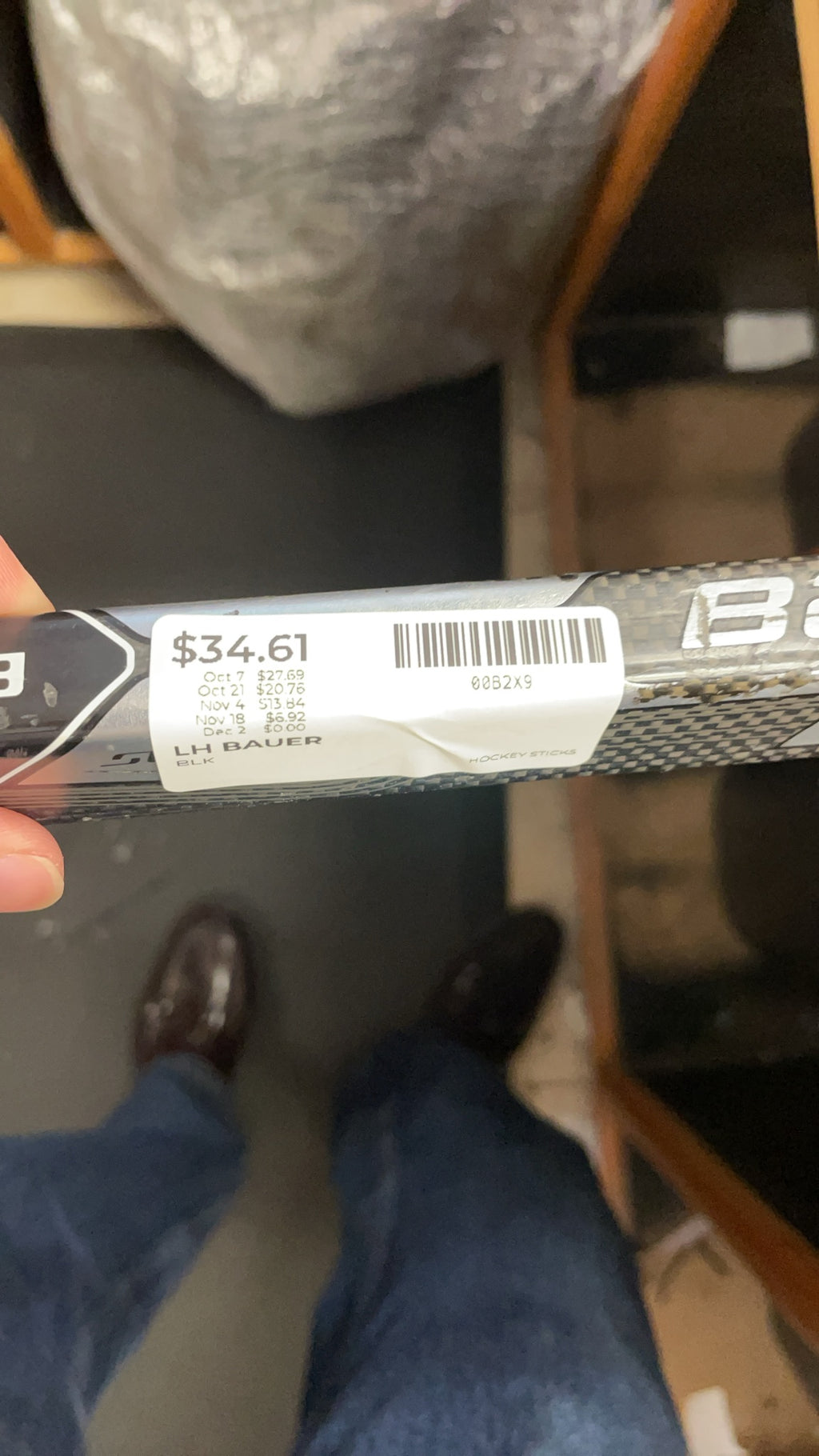 Bauer Supreme ONE.9 LH Hockey Stick
