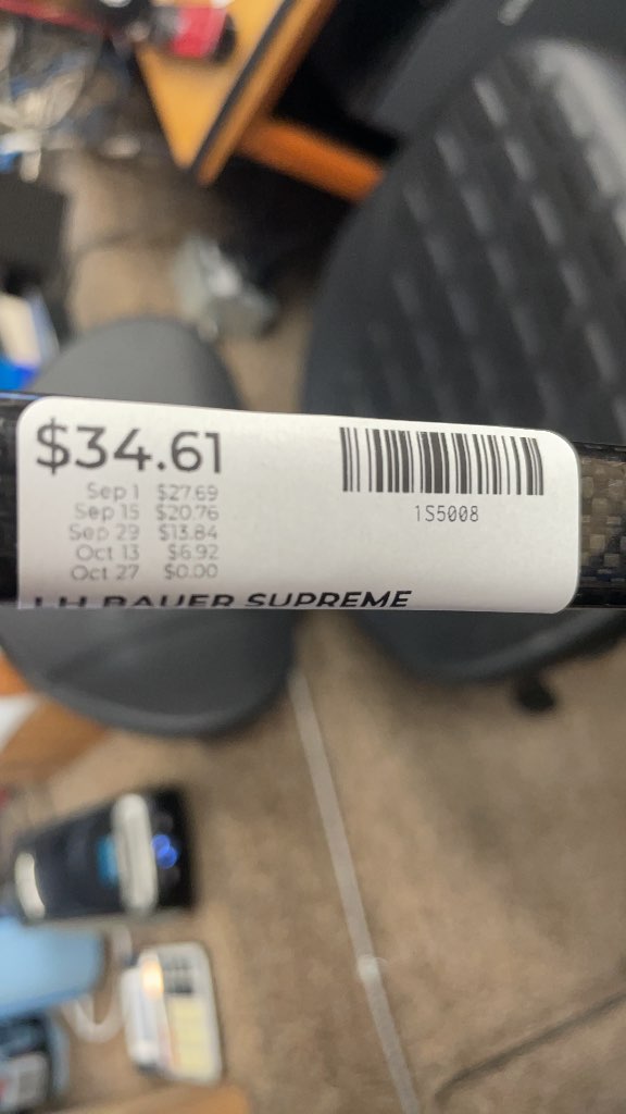 Bauer Supreme One95 Hockey Stick - LH P92 87 Flex