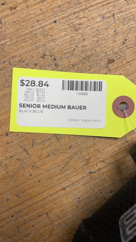 Bauer Supreme One95 Senior Medium Hockey Elbow Pads