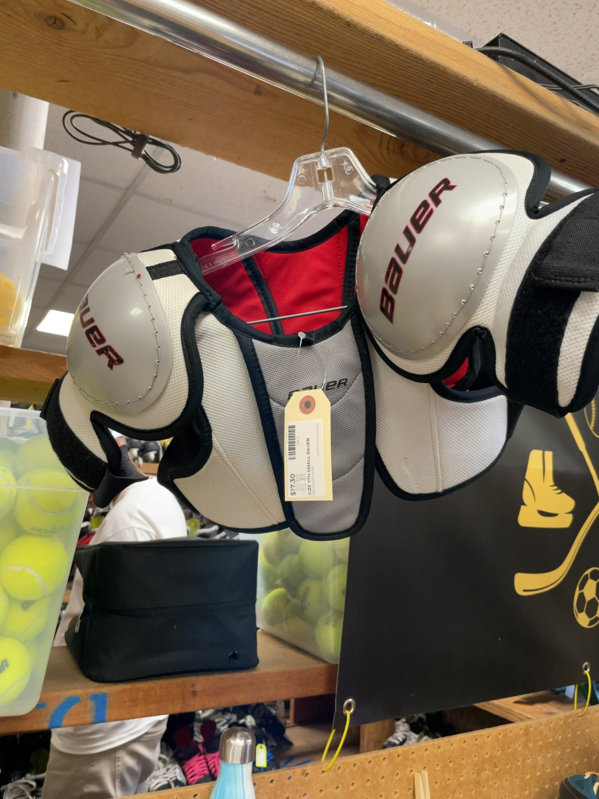 Bauer Supreme Pro YTH SMALL Hockey Shoulder Pads