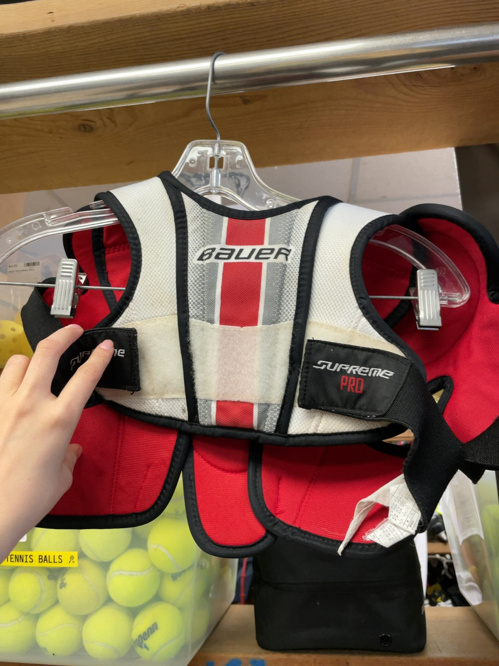 Bauer Supreme Pro YTH SMALL Hockey Shoulder Pads