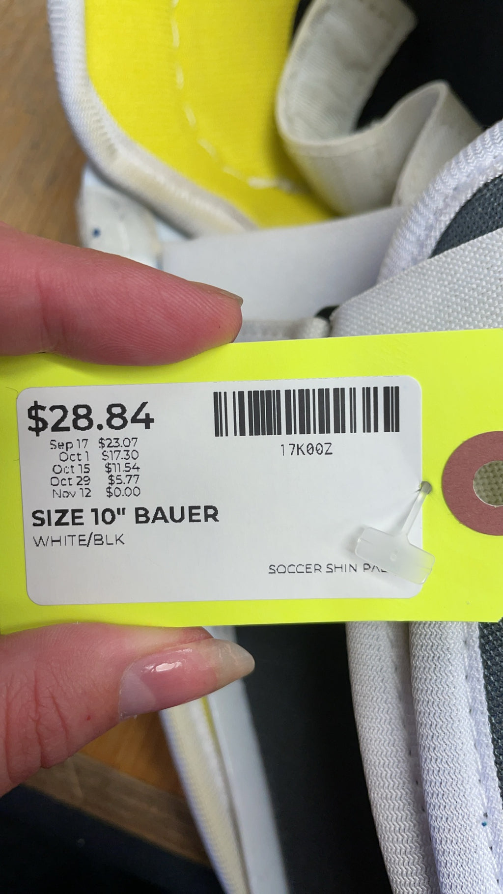 Bauer Supreme S170 10" Hockey Shin Guards
