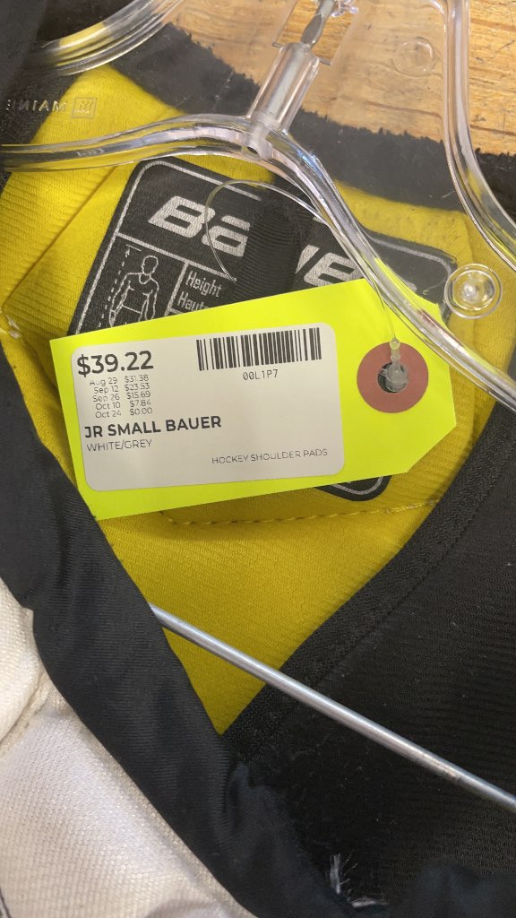 Bauer Supreme S170 Junior Small Hockey Shoulder Pads