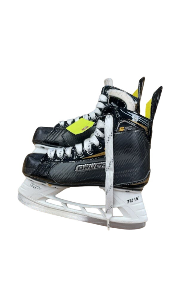 Bauer Supreme S25 Hockey Skates - Size 2