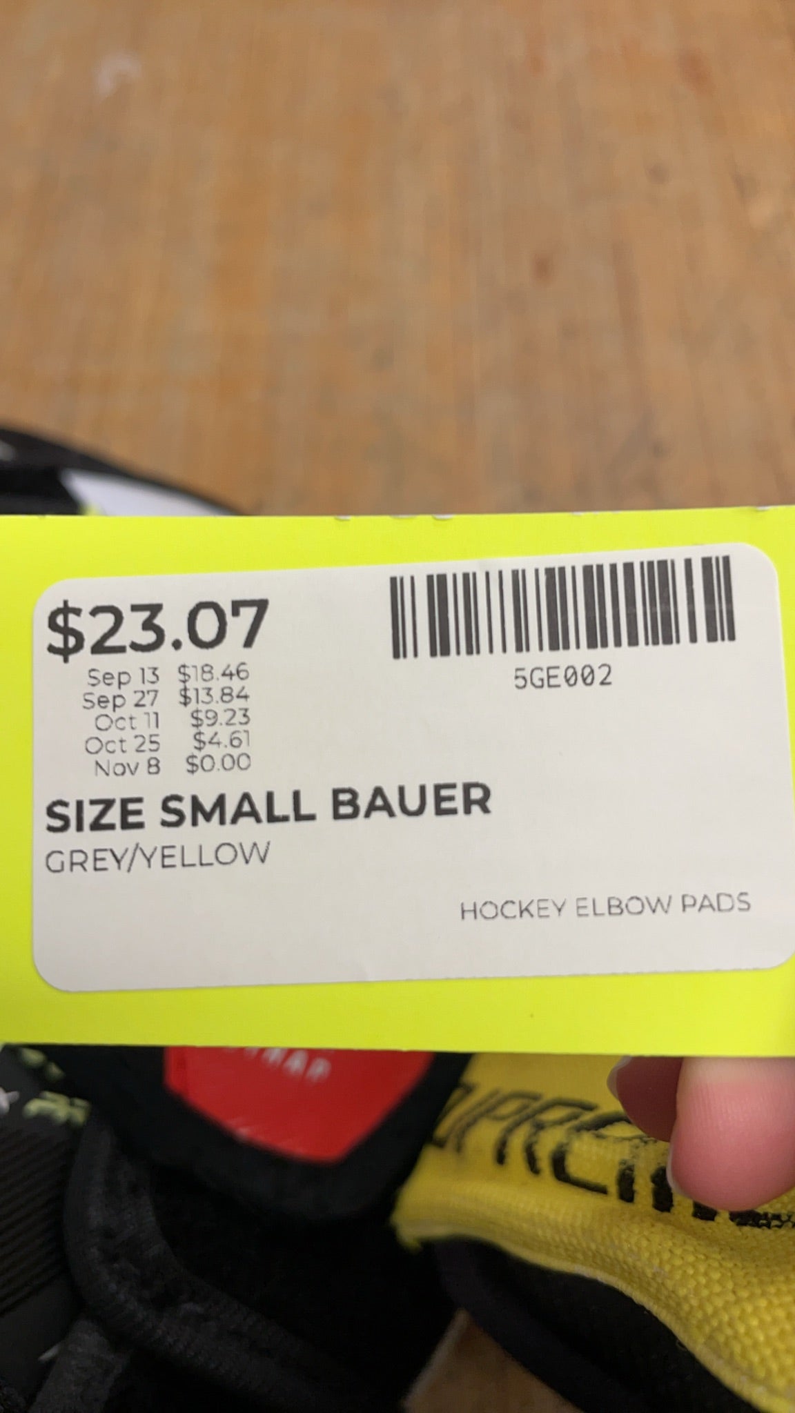 Bauer Supreme S29 Size Small Hockey Elbow Pads