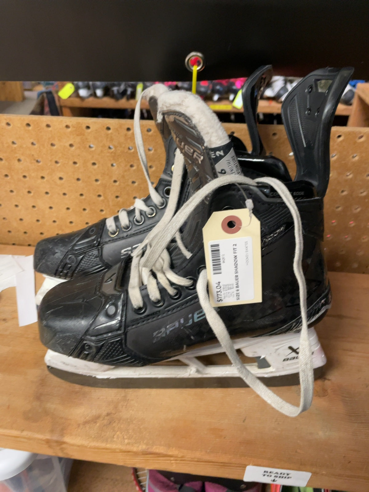 Bauer Supreme Shadow Size 6 Fit 2 Hockey Skates