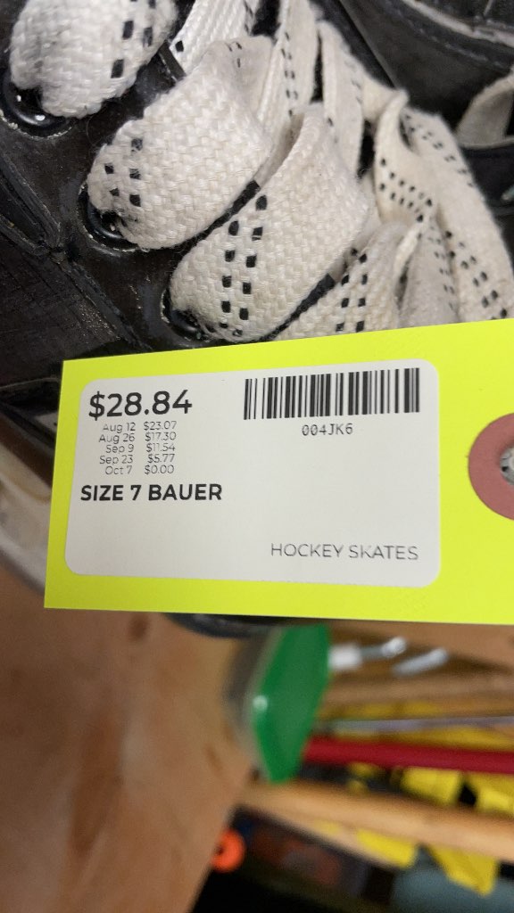 Bauer Supreme TotalOne Hockey Skates - Size 7