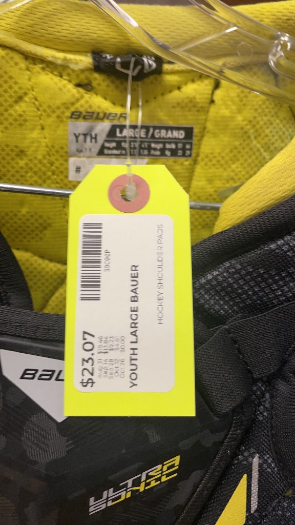 Bauer Supreme UltraSonic Youth Hockey Shoulder Pads