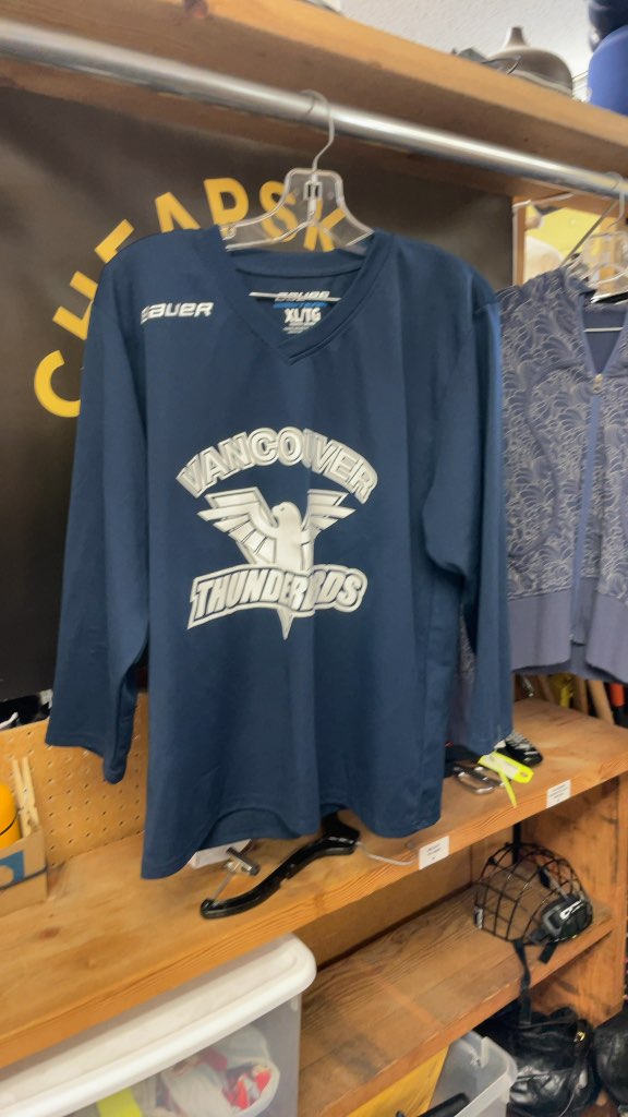 Bauer Vancouver Thunderbirds Junior Practice Jersey