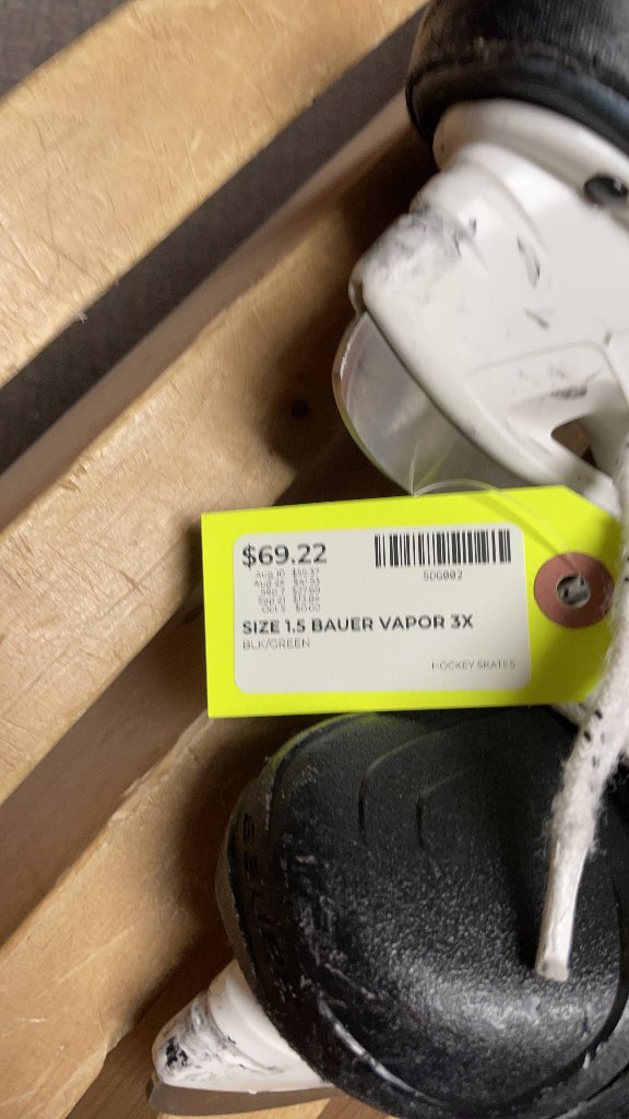 Bauer Vapor 3X Hockey Skates - Size 1.5