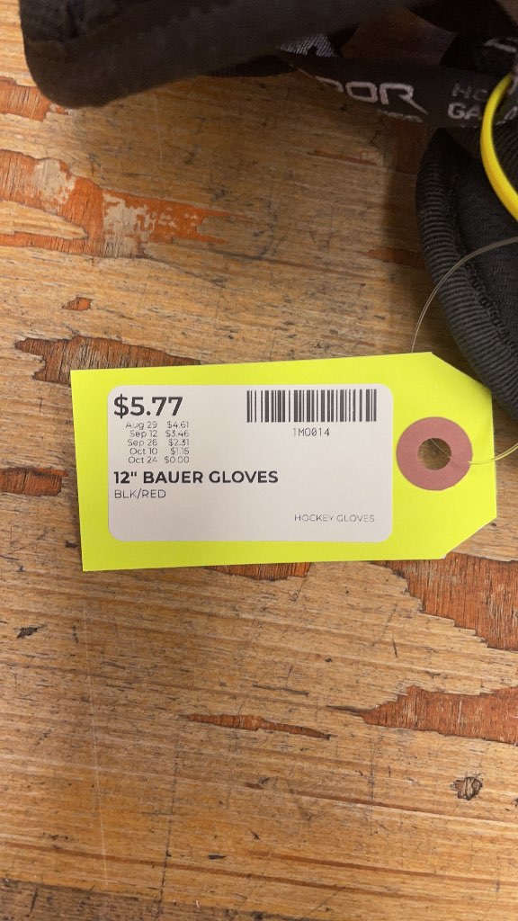Bauer Vapor Hockey Gloves - 12"