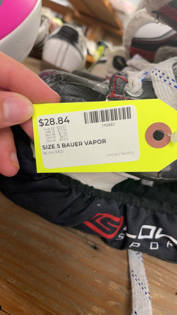 Bauer Vapor Hockey Skates Size 5