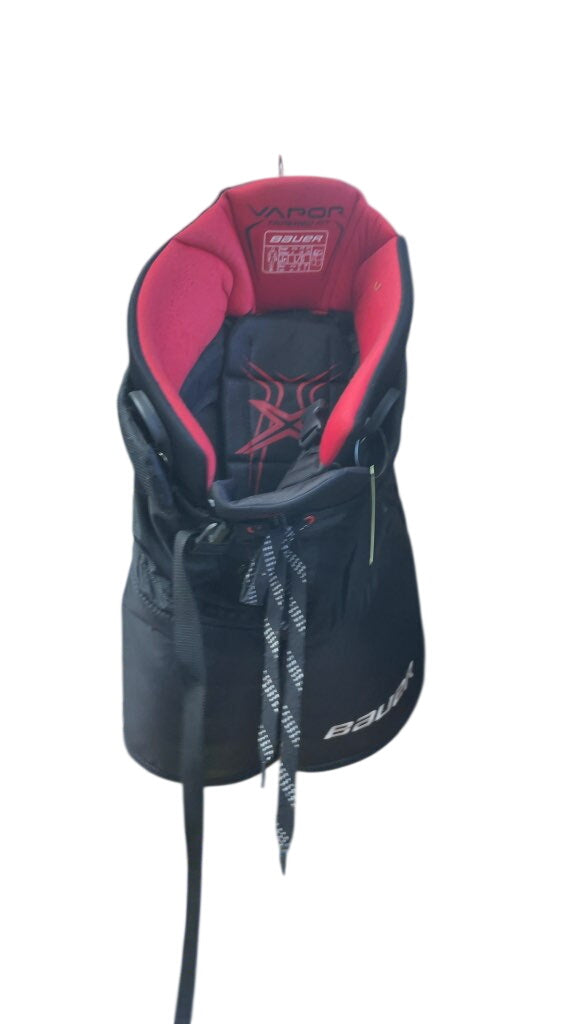 Bauer Vapor Junior Large Hockey Pants - Black/Red