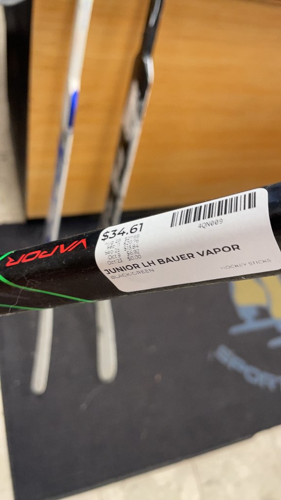 Bauer Vapor Junior LH Hockey Stick