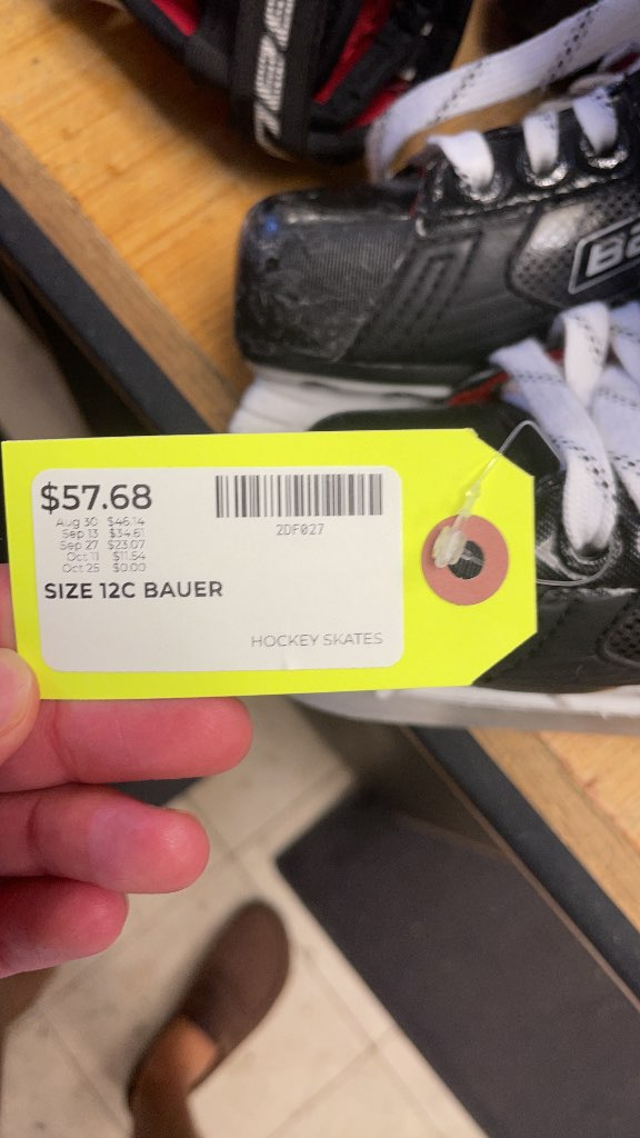 Bauer Vapor X LTX Pro Hockey Skates - Size 12C