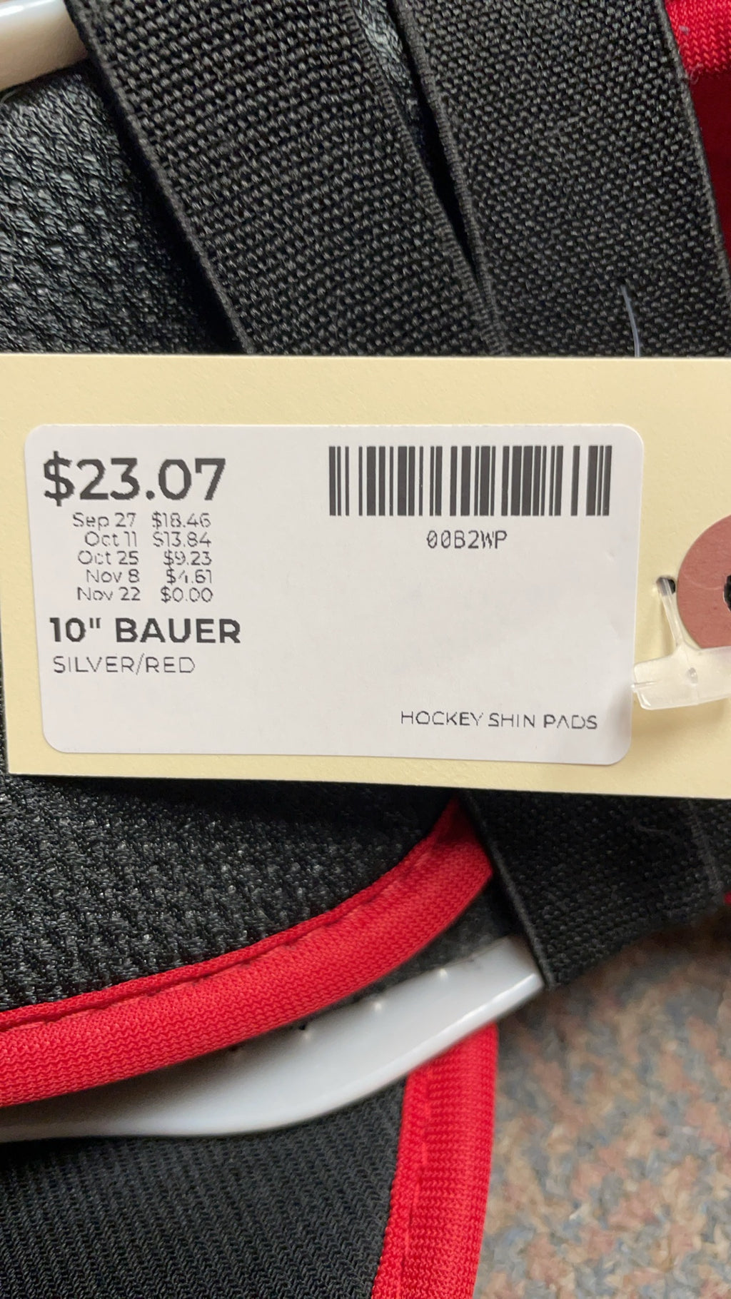 Bauer Vapor X:20 10" Hockey Shin Pads