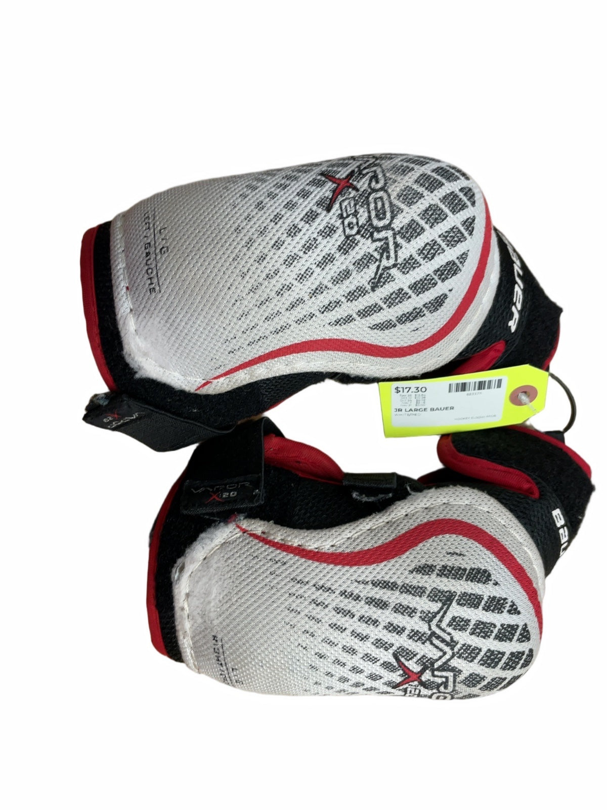 Bauer Vapor X20 JR Large Hockey Elbow Pads