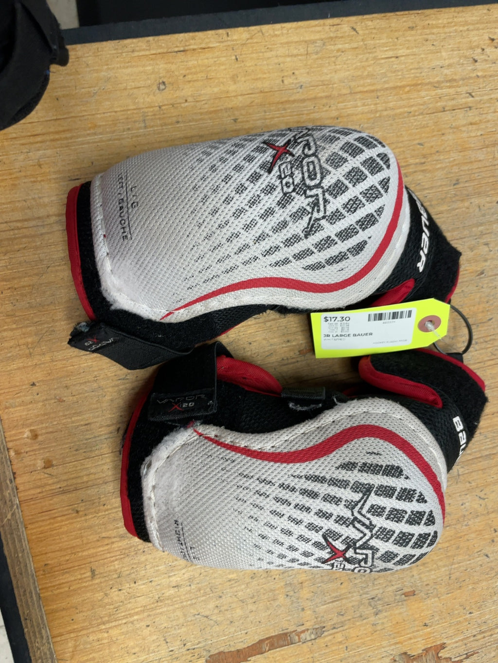 Bauer Vapor X20 JR Large Hockey Elbow Pads