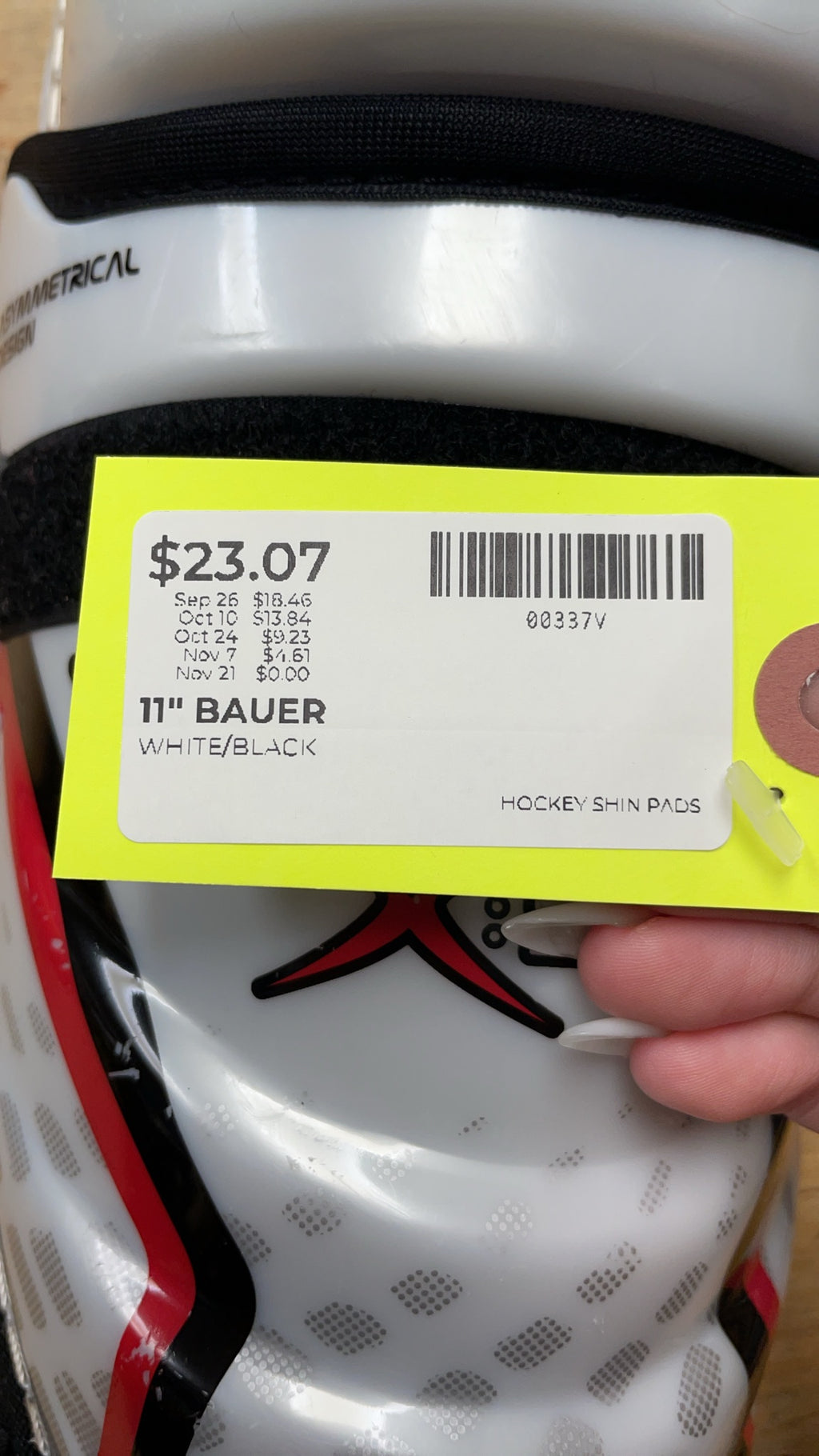 Bauer Vapor X:30 11" Hockey Shin Pads