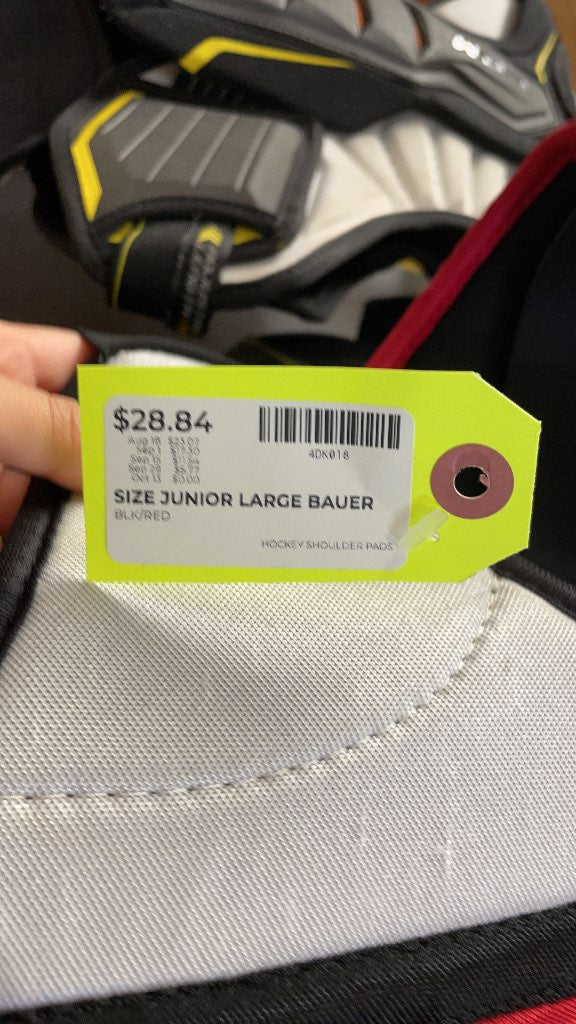 Bauer Vapor X5.0 Junior Hockey Shoulder Pads