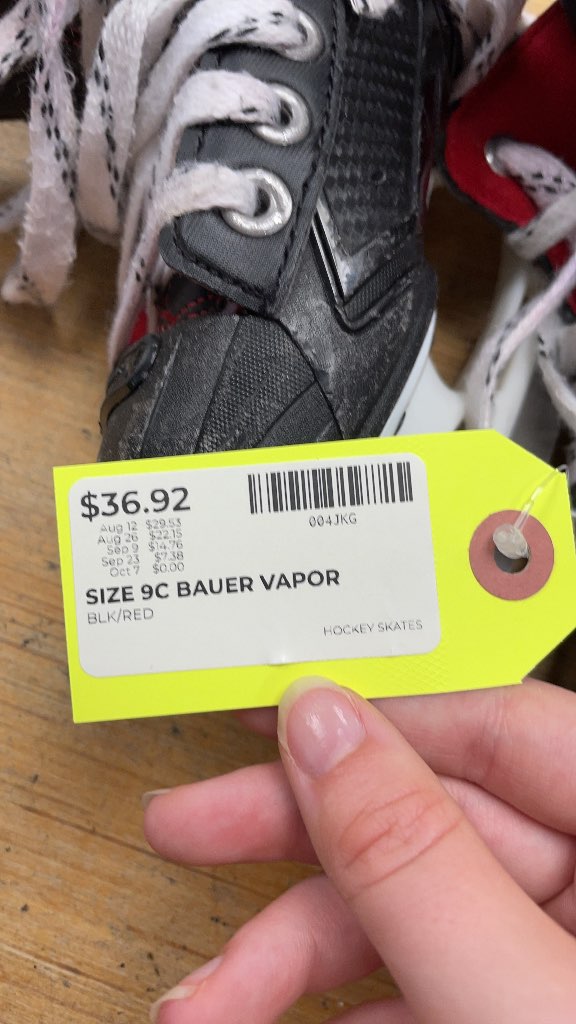 Bauer Vapor X500 Hockey Skates - Size 9C