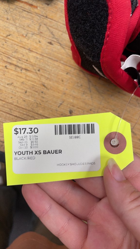 Bauer Vapor Youth XS Hockey Elbow Pads