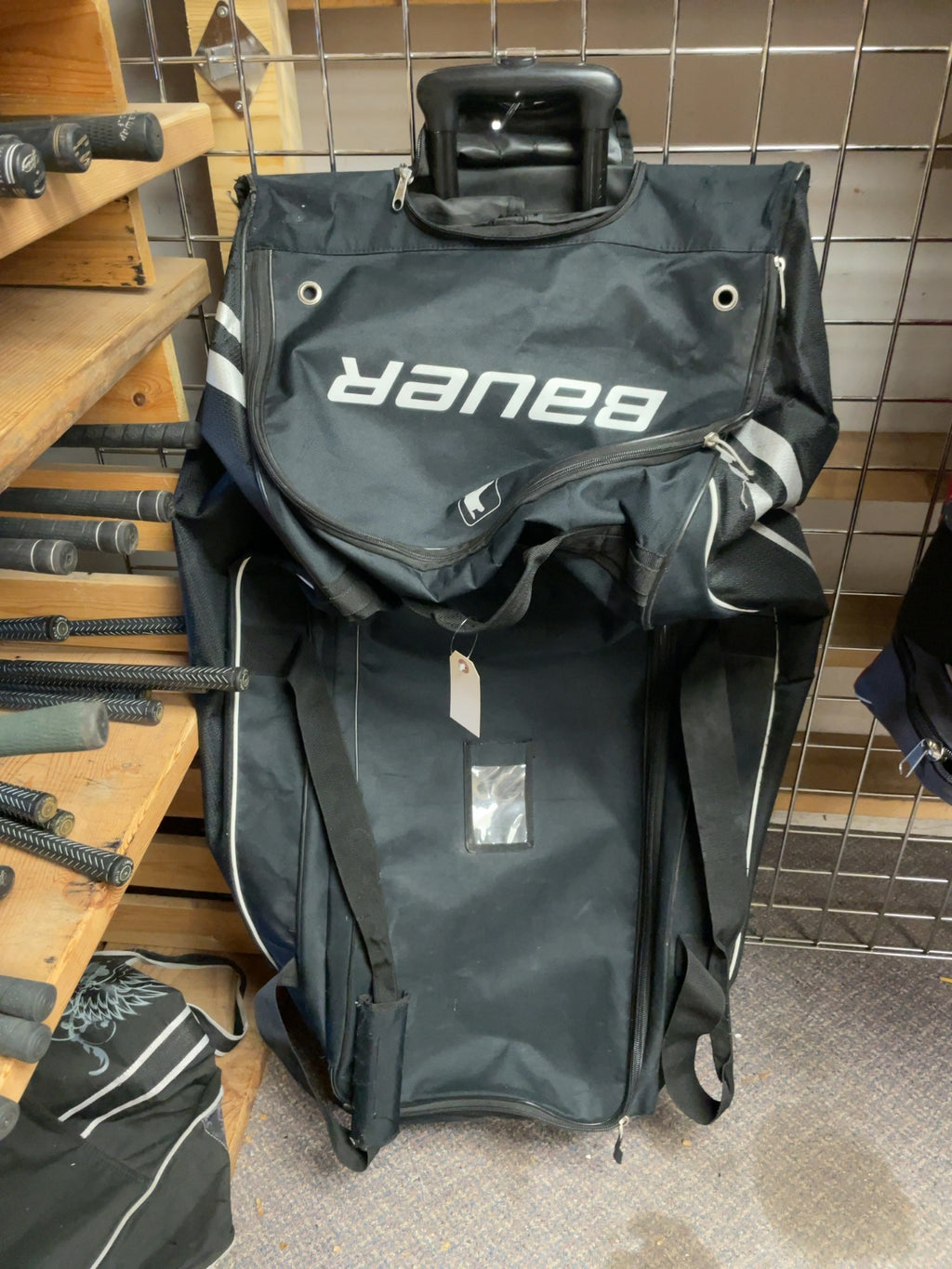 Bauer Wheel Bag Black