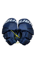 Bauer X 9" Hockey Gloves - Blue