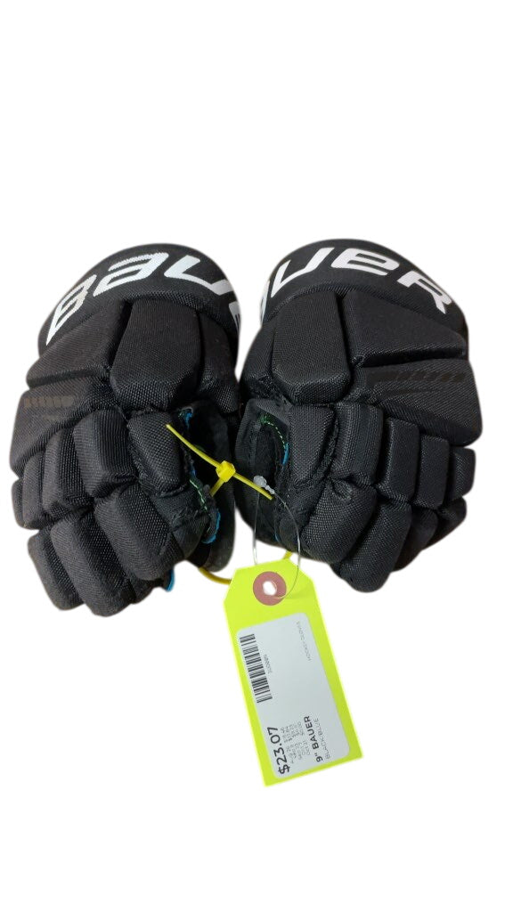 Bauer X Hockey Gloves 9" Black/Blue