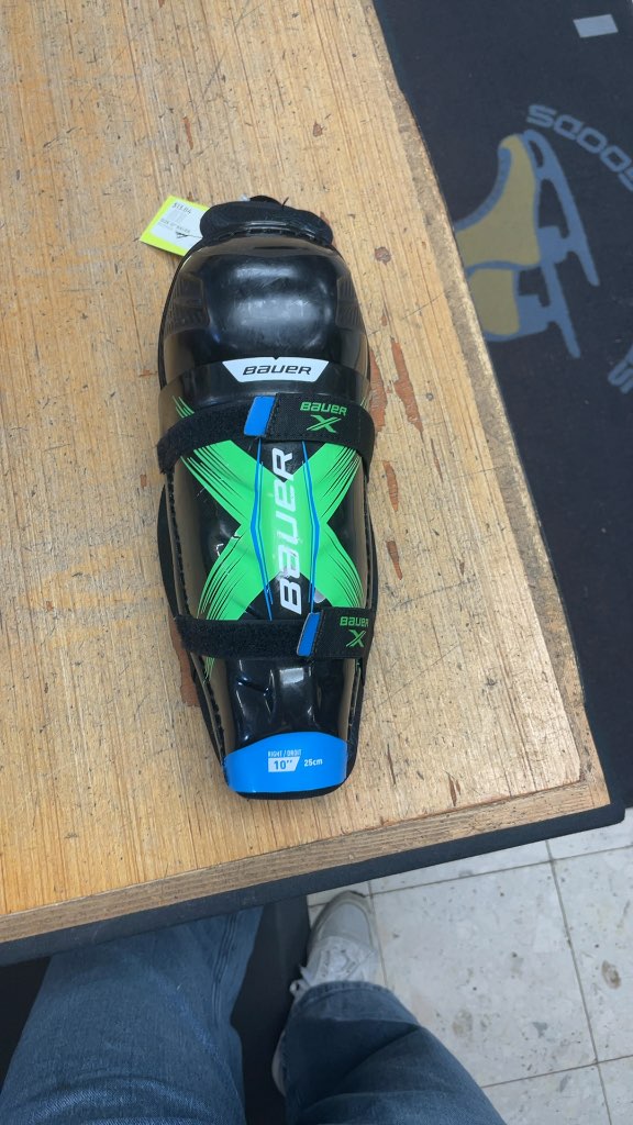 Bauer X Hockey Shin Pads - 10"