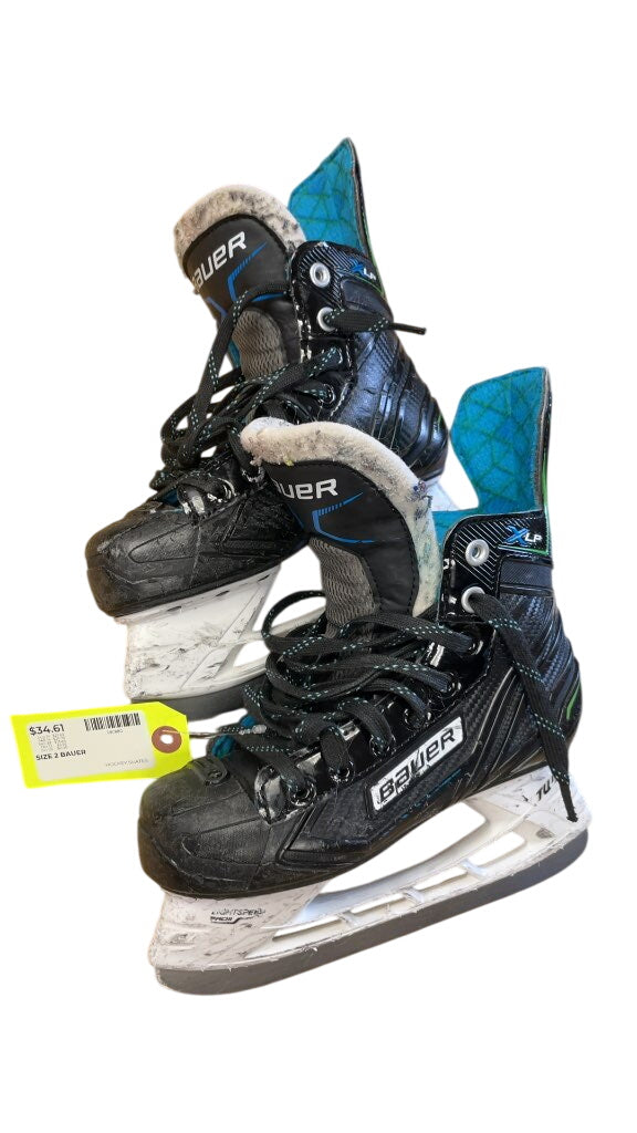 Bauer XLP Hockey Skates - Size 2