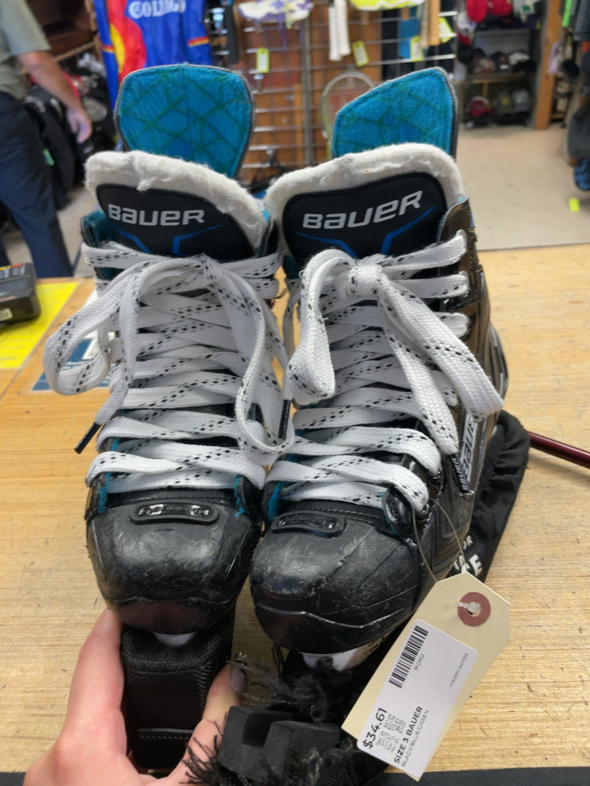 Bauer XLP Size 3 Hockey Skates