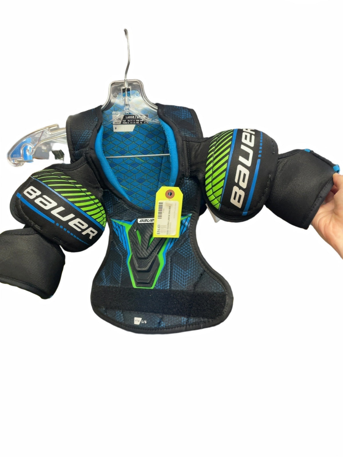 Bauer Youth Large Hockey Shoulder Pads