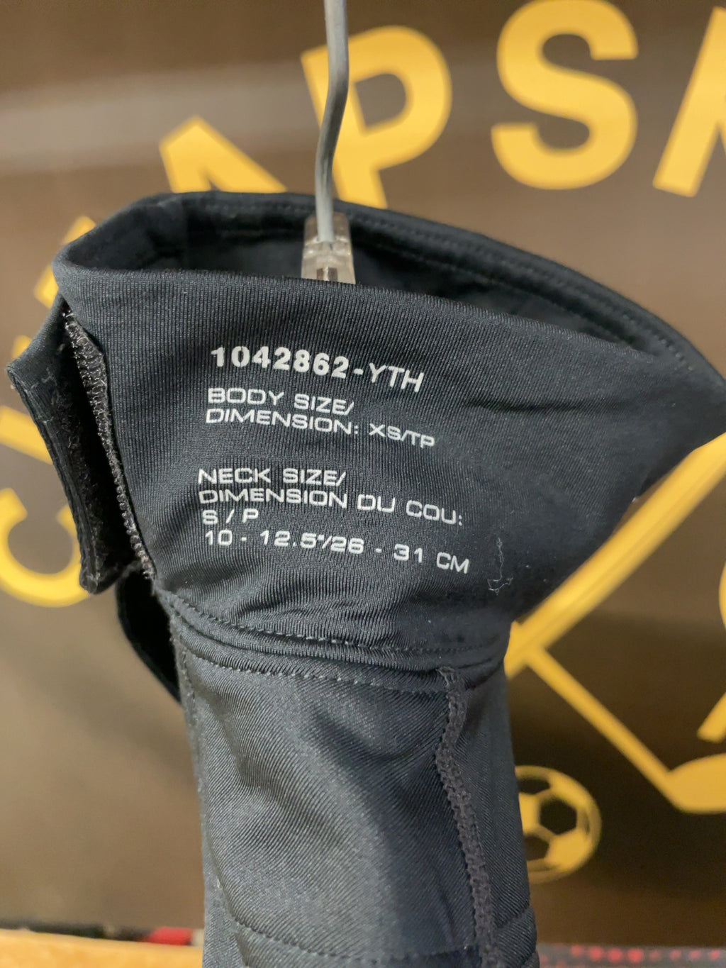 Bauer Youth XS Hockey Base Layer with Integrated Kevlar Neck Guard