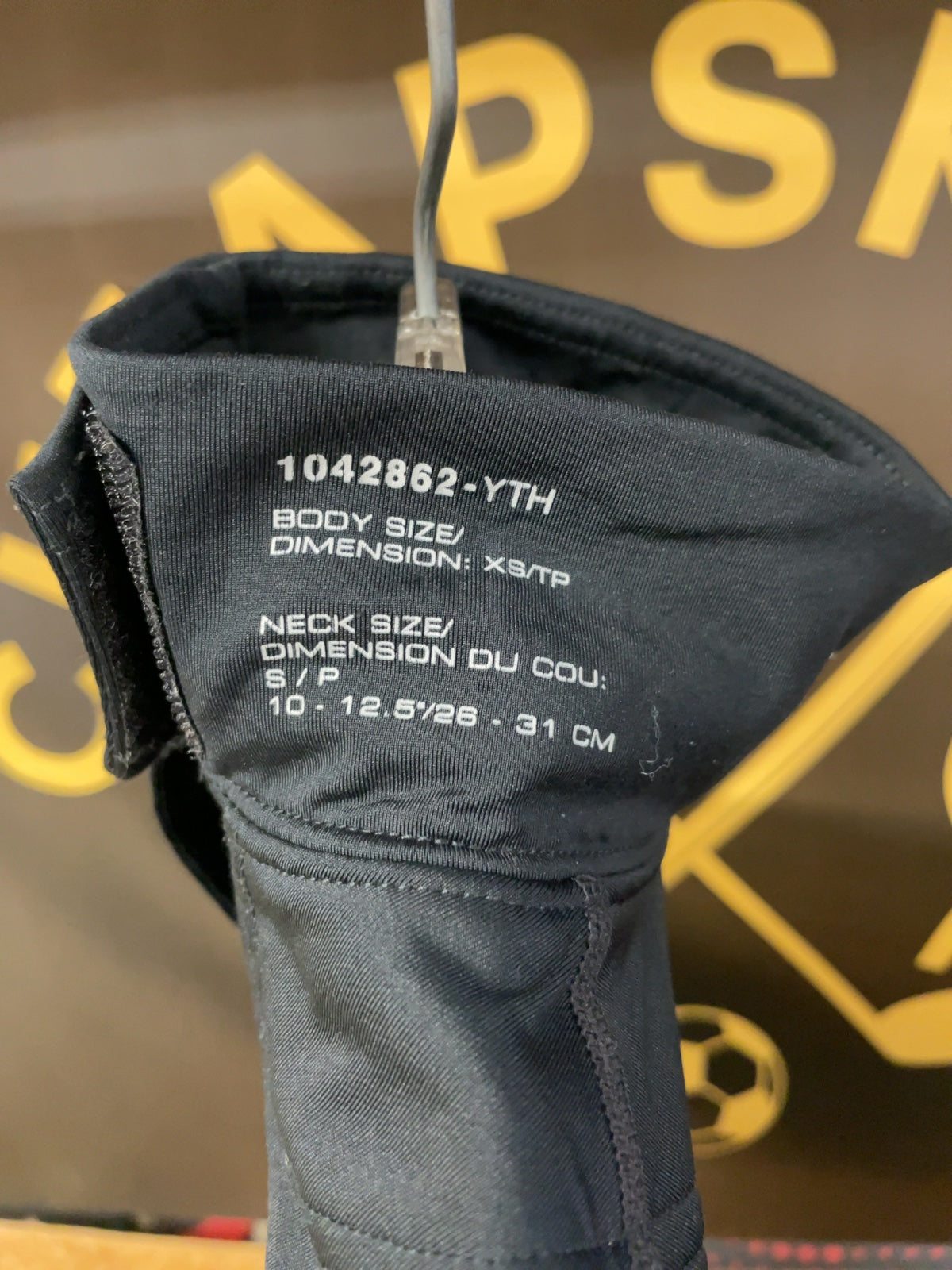 Bauer Youth XS Hockey Base Layer with Integrated Kevlar Neck Guard