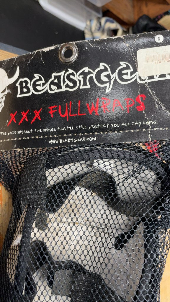 Beastgear XXX Fullwraps Biking Shin Pads - Small